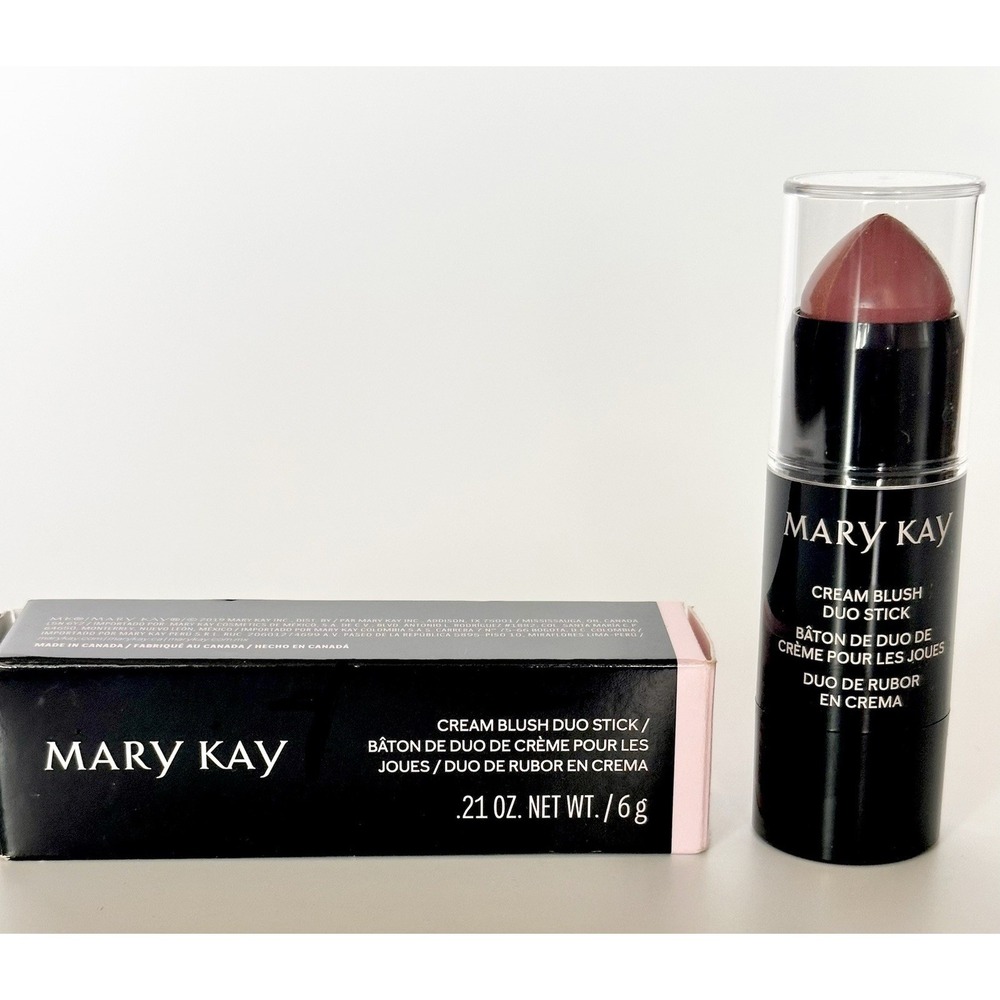 Mary Kay Cream Blush Duo Stick MAUVE & SHIMMER 162499 NEW IN BOX